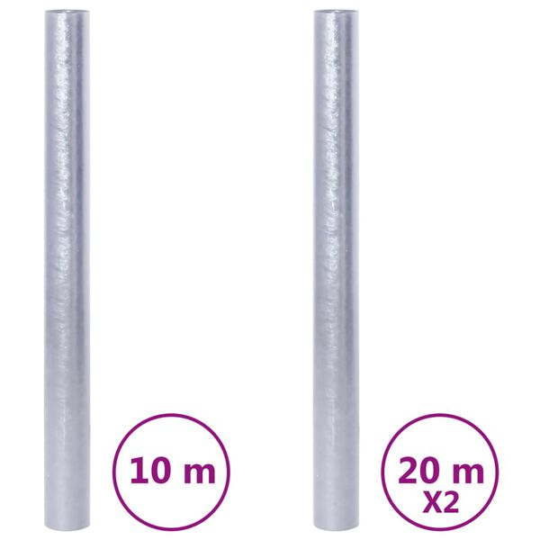 vidaXL aknakiled 3 tk, j&auml;&auml;tunud 3D vikerkaare muster, PVC