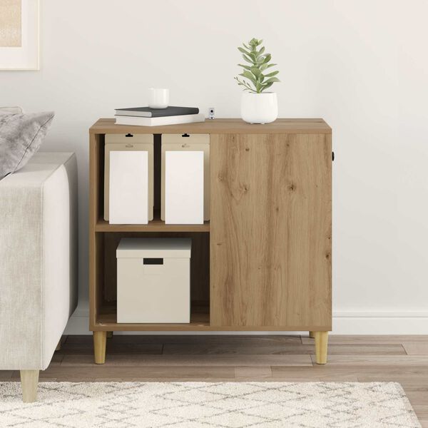 vidaXL Kassi Maja Artisani tamme 72 x 42.5 x 70 cm Tehispuit