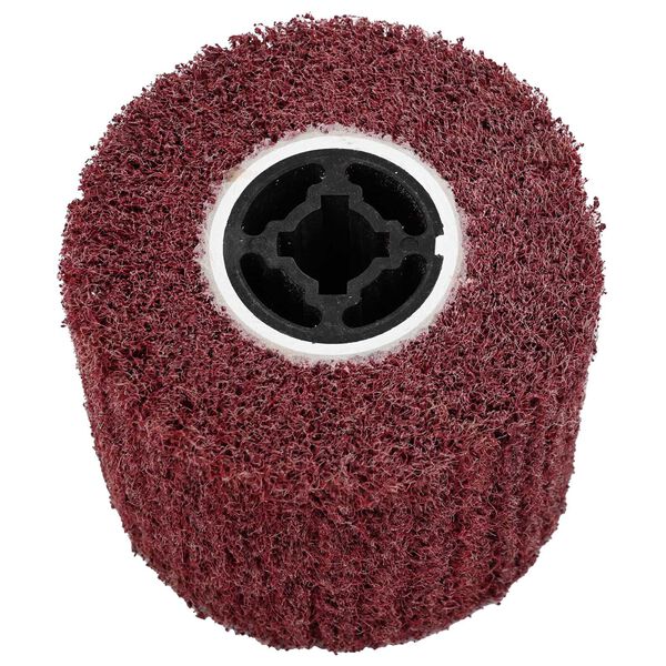 vidaXL Hõõrdepinkide rullid 3 pcs Punane 12 x 12 x 10 cm