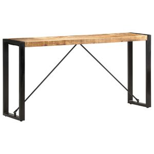 vidaXL konsoollaud, 150 x 35 x 76 cm, toekas mangopuit