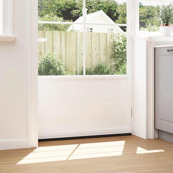 vidaXL Isekleebivad Uksed Brush Seibid 12 pcs Valge 100 cm