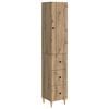 vidaXL Kapi Komplekt 2 pcs 33 x 34,5 x 90 cm Tehispuit