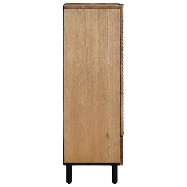 vidaXL Highboard Pruun 60x33x100 cm T&auml;ispuidust Mango