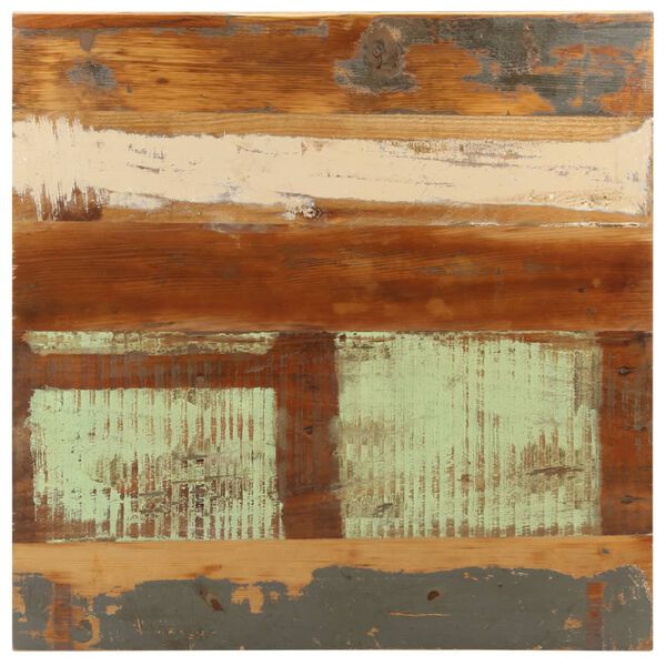 vidaXL bistroolaud, kandiline, 50 x 50 x 75, taastatud puit