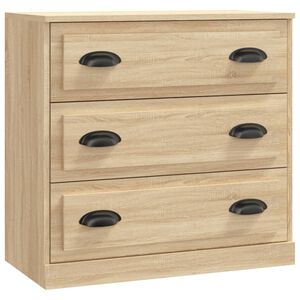 vidaXL puhvetkapp, Sonoma tamm, 70 x 35,5 x 67,5 cm, tehispuit