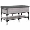 vidaXL jalatsipink, hall Sonoma tamm, 82 x 42 x 45 cm, tehispuit