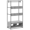 vidaXL garderoob hall Sonoma tamm 90x50x180 cm tehispuit