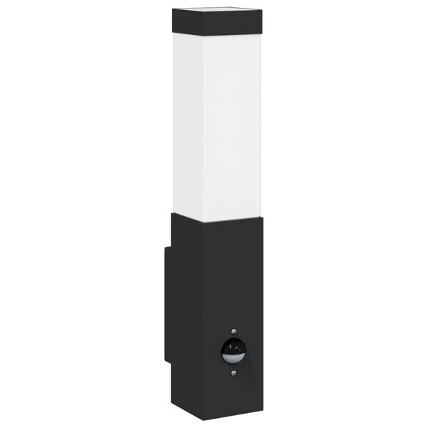 vidaXL V&auml;line seinalamp Must 10.5 x 6 x 33 cm