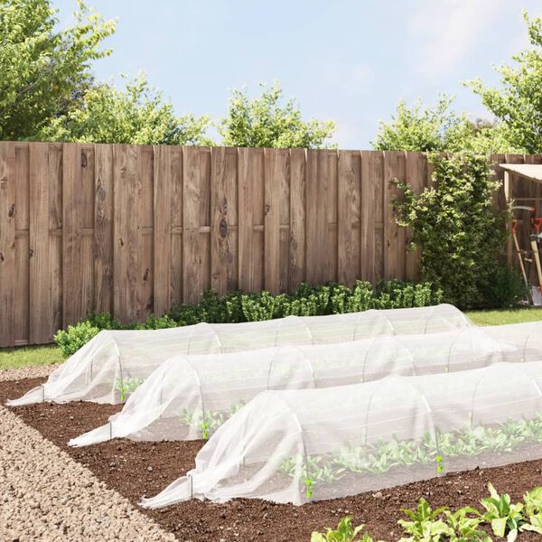 vidaXL v&otilde;rgutunnelid 3 tk, 1,5 x 5 m, klaaskiud ja PP