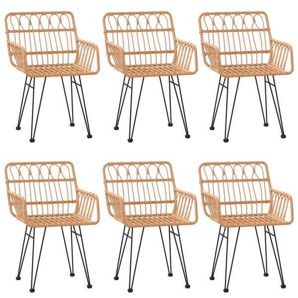 vidaXL 7-osaline aiam&ouml;&ouml;bli komplekt, pol&uuml;rotang