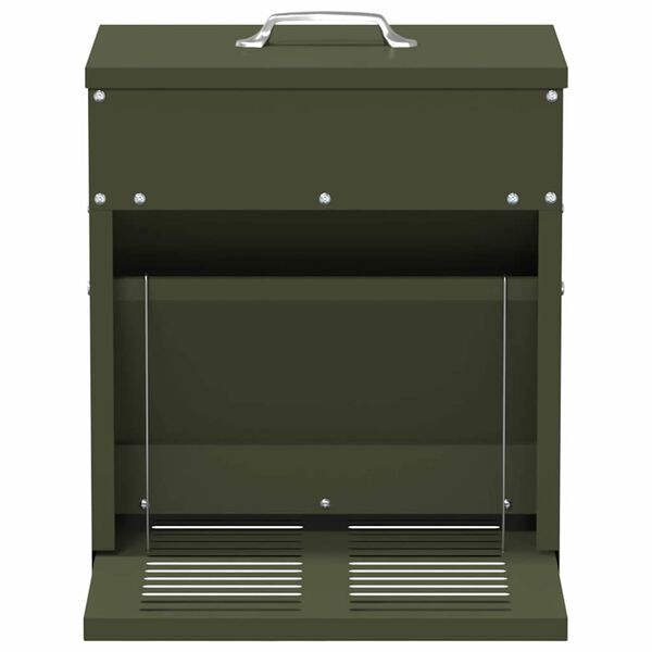 vidaXL Kana rattas&ouml;&ouml;tja K&uuml;pset roheline 33 x 42 x 40 cm