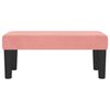 vidaXL pink, roosa, 70x30x30 cm, samet