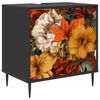 vidaXL Vannitoa kapp GENNEP Must tamm 60 x 40 x 61 cm Tehispuit