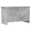 vidaXL Hoiukarp ladustamisega Betoonhall 80 x 40 x 50 cm Tehispuit