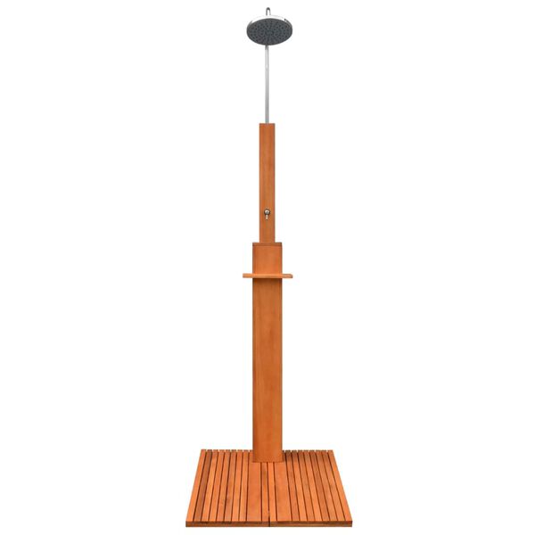 vidaXLi eukal&uuml;pti puidust ja terasest v&auml;lidu&scaron;&scaron;