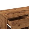 vidaXL kosmeetikakapp Old Wood 80x40x75 cm Engineered Wood