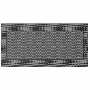 vidaXL V&auml;likorv ARAKIL Must ja Hall 600 &times; 300 cm 50% pol&uuml;prop&uuml;leen