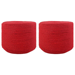 vidaXL K&ouml;is 2 pcs Must Puuvill