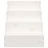 vidaXL lemmiklooma trepp, valge, 40 x 49 x 47 cm, m&auml;nnipuit