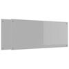 vidaXL K&ouml;&ouml;giseina paneel 2 pcs Helehall 120 x 50 cm karastatud klaas