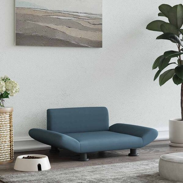 vidaXL koeravoodi, tumehall, 70 x 45 x 28 cm, kangas