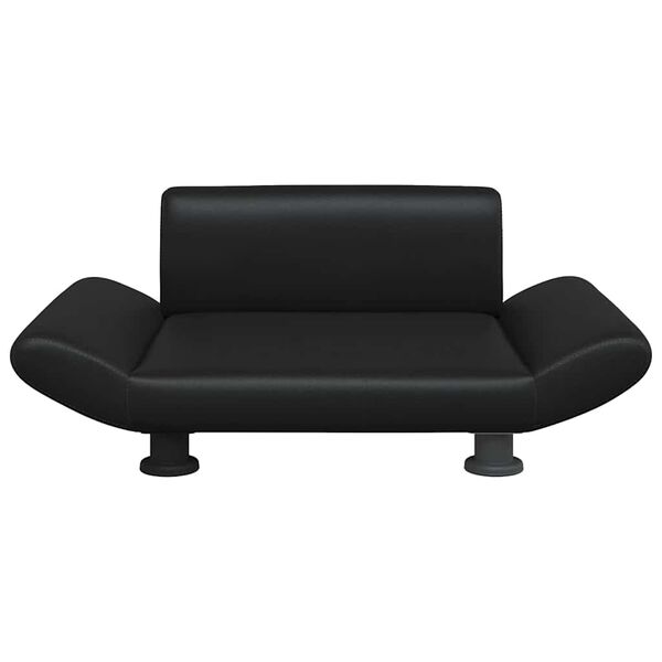 vidaXL koeradiivan, must, 70x45x28 cm, kunstnahk