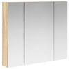 vidaXL Vannitoa peeglikapp Sonoma tamm 80 x 14.5 x 70 cm Tehispuit