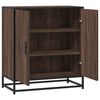 vidaXL puhvetkapp pruun tamm 68x35x76 cm Engineered Wood and Metal