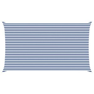 vidaXL P&auml;ikesepuri Sinine ja Valge 7 x 4 m 100% pol&uuml;ester Oxford