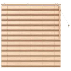 vidaXL Veneetsia rulo Tamme v&auml;limus 160 x 160 cm 35 mm