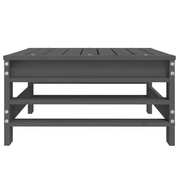 vidaXL aia jalapink, hall, täis männipuit