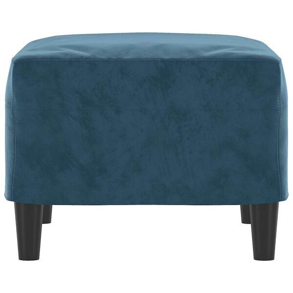 vidaXL jalapink, sinine, 60 x 50 x 41 cm, samet