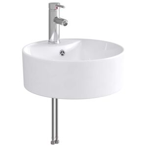 vidaXL Vannitoa pesu kauss Kroom 40,5 x 40,5 x 15 cm Metall