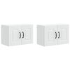 vidaXL N&otilde;udepesumasina paneel Kalmar 2 pcs Valge 60 x 31 x 40 cm