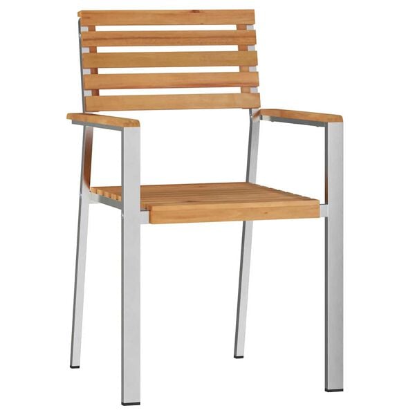 vidaXL Aia tool 4 pcs Õlilahus 56 x 54,5 x 87 cm Tugev teakpuit