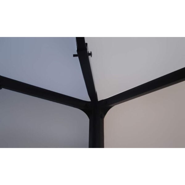 vidaXL Baldahhiinid Valge 3 x 4 x 2.73 m kangas