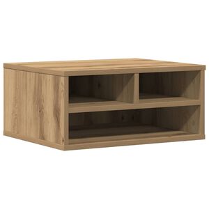 vidaXL Printeri alus Artisan tamm 49 x 40 x 22,5 cm Tehispuit