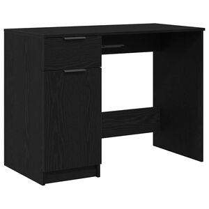 vidaXL Laud Must tamm Tehispuit 100 x 50 x 75 cm