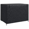 vidaXL V&auml;likiige kate Must 220 x 125 x 170 cm 600D Oxford Kangas