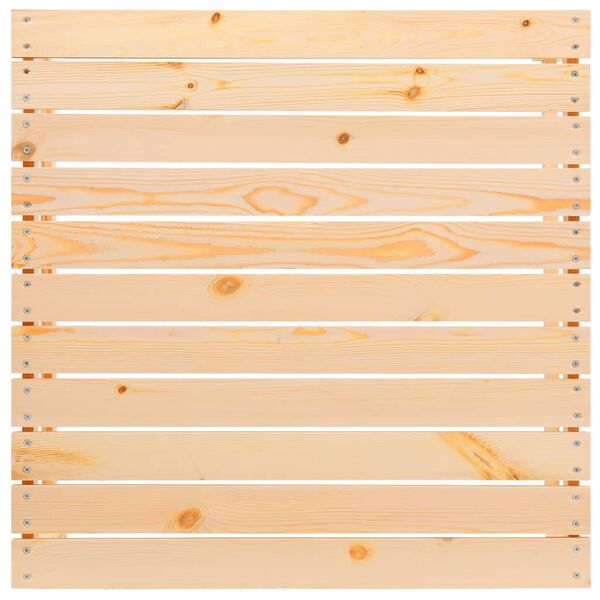 vidaXL aia jalapink padjaga, toekas männipuit