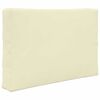 vidaXL V&auml;lim&ouml;&ouml;blitugi patja 3 pcs cream Pol&uuml;ester