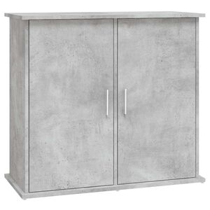 vidaXL akvaariumialus, betoon, hall, 81 x 36 x 73 cm, t&ouml;&ouml;deldud puit