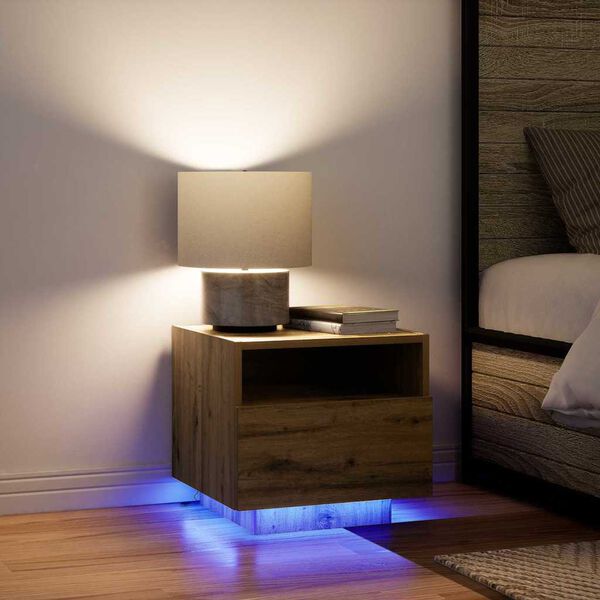 vidaXL &Ouml;&ouml;lambi kapp sahtliga K&auml;sit&ouml;&ouml;puu 40 x 39 x 37 cm Tehispuit