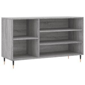 vidaXL kingakapp, hall Sonoma tamm, 102x36x60 cm, tehispuit