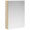vidaXL Vannitoa peeglikapp Sonoma tamm 50 x 14,5 x 70 cm Tehispuit
