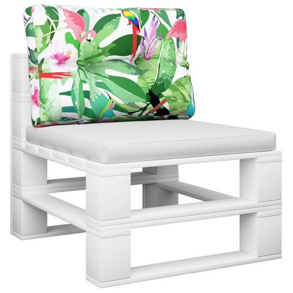 vidaXL euroaluse istmepadi, mitmev&auml;rviline, 60 x 40 x 12 cm, kangas