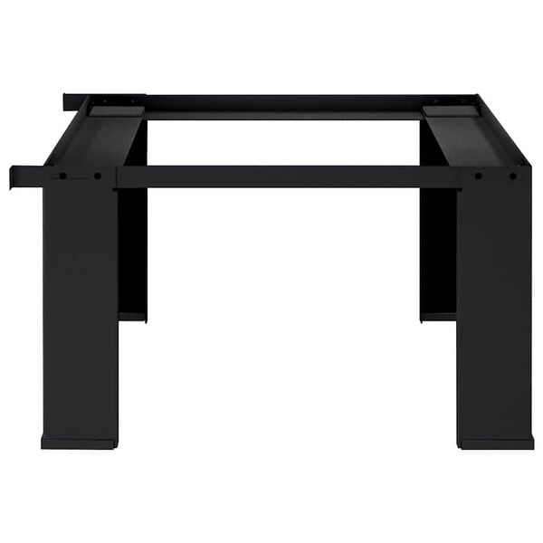 vidaXL Pesumasina pedestal Must 64 x 55 x 32.5 cm Teras