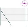 vidaXL Aiapost Roheline 10 x 1,4 m (25 x 25 mm v&otilde;rk) Terased ja PVC