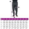 vidaXL waist waders koos saabastega, must, suurus 45