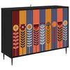 vidaXL K&otilde;ide ESSEN Must tamm 102 x 33 x 76 cm Tehispuit